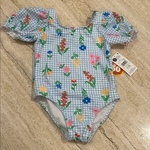 NEW 🆕 Floral Swimsuit UPF 50